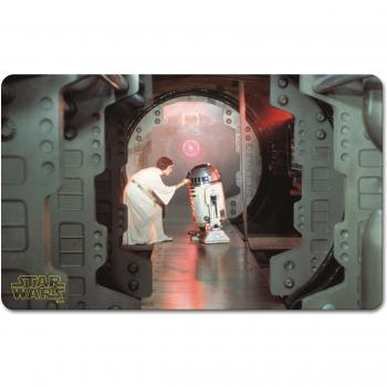 Logoshirt Star Wars Leia and R2-D2 - Tabla de desayuno, diseño original con licencia de Star Wars
