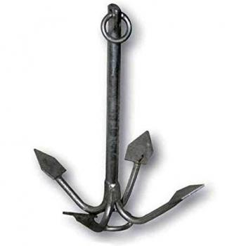 Ancre grappin galvanisée, 8kg