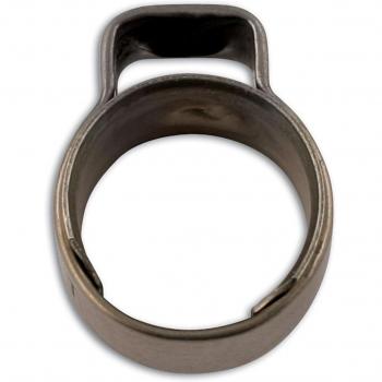 Connect 30827 - Lote de Abrazaderas de 1 Oreja con Anillo Interior