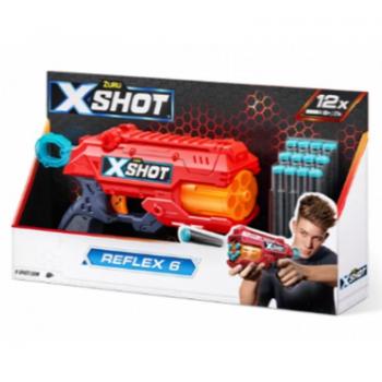 Pistola de Dardos X-Shot Excel Reflex 6 con Tambor Automático y 16 Dardos