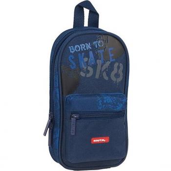 Estuche Escolar SAFTA Skate con Diseño de Monopatín