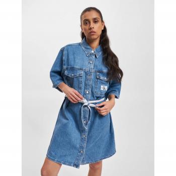 Calvin Klein Jeans Vestido UTILITY BELTED SHIRT DRESS para mujer