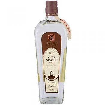 Ginebra Rutte Old Simon 70 cl - Ginebra Artesanal de Alta Calidad con Notas Cítricas y Especiadas