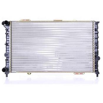 Radiador NISSENS 60053 para refrigeración del motor, compatible con vehículos de diversas marcas, fabricado en aluminio y plástico, diseño de alta eficiencia térmica, fácil instalación y durabilidad garantizada