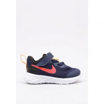 Zapatillas Running Niño Nike DD1094 412 Azul Marino - Modelo: Revolution 6 (TDV), Talla: 23.5, Color: Azul Marino