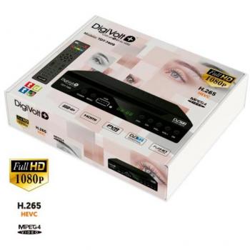 Decodificador TDT DIGIVOLT TDT7409 T2 HD Full HD Sobremesa