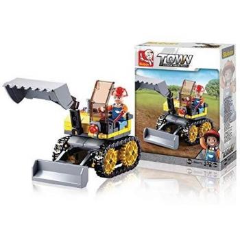 Sluban M38-B0377C Traxcavator pequeño 132 Piezas, Multicolor