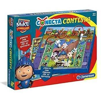 Clementoni - Conecta Mike el Caballero, más de 100 Preguntas