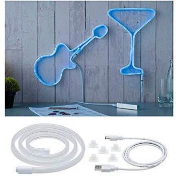 Tira LED Neon Colorflex USB 1m Azul 4,5W 5V Flexible