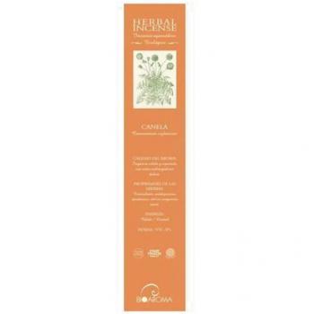 BioAroma Incienso Ayurvédico de Canela 100% Natural y Ecológico con Certificación Bio - Paquete de 12 Varillas