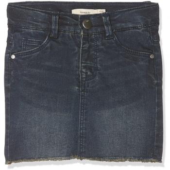 NAME IT Nitandrine Dnm Skirt F Mini, Falda para Bebés, Azul