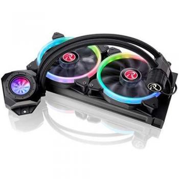 RAIJINTEK Corporation 0R10B00091 Recién Llegado en la Gama, Watercooling, 0R10B00091 Raijintek Orcus RGB Rainbow Komplett-WasserkÃƒ 1⁄4hlung 280 mm satisfará Mucho.