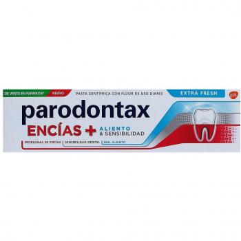 Parodontax Extra Fresh Pasta Dentífrica para Encías, Aliento y Sensibilidad 75ml