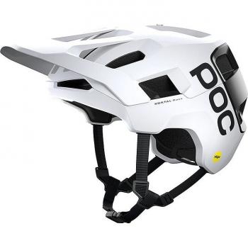 Casco Poc Kortal Race Mips Hydrogen White/Uranium Black Matt - Casco de ciclismo, tecnología MIPS para mayor protección, diseño aerodinámico, ventilación optimizada, ajuste personalizado con sistema de retención y almohad