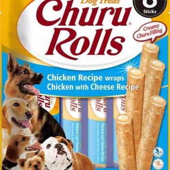 Churu Dog Rolls Receta de Pollo con Queso y Salmon