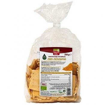 Mini crackers de Espelta con Cúrcuma y Pimienta La Finestra Sul Cielo 250 g