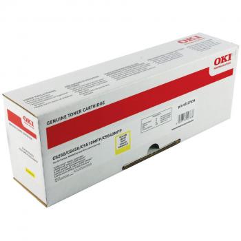 OKI 42127454 Cartucho de Tóner Original Amarillo de Alta Capacidad para impresoras C5150n, C5250dn, C5250n, C5450dn, C5450n, C550