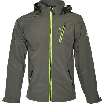 Lhotse Sandro Men's Softshell Hiking Jacket Olive/Lime