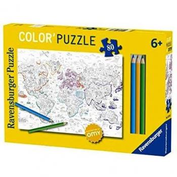 Rompecabezas Ravensburger Atlas - 80 piezas