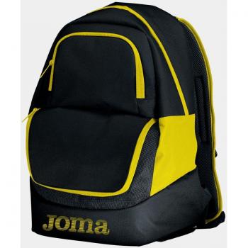 Mochila Joma Diamond II 44.2L Negro Amarillo Adulto