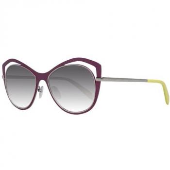 Emilio Pucci Women's Purple Butterfly Sunglasses EP0130 5681T with Gradient Lenses, One Size