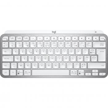 Logitech MX Keys Mini Teclado Inalámbrico Bluetooth Gris Layout FR AZERTY
