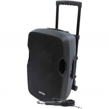 Gemini AS-12TOGO Wireless Bluetooth PA Speaker, 1500W, Black