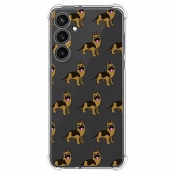Funda Antigolpes de Silicona para Samsung Galaxy S23 FE 5G con Diseño de Perros 09