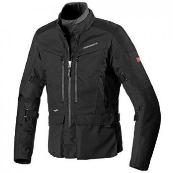 SPIDI Chaqueta de turismo Voyager 4, Negro, talla XL