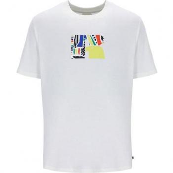 Camiseta de Manga Corta Hombre Russell Athletic Emt E36211 Blanco