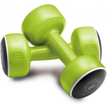 Mancuernas Inteligentes Body Sculpture 2 x 3kg Verde