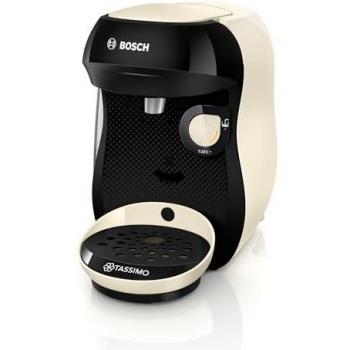 Cafetera de Cápsulas BOSCH TASSIMO HAPPY TAS107E, 1400 W, 0,7 L, más de 70 bebidas, compacta y sostenible