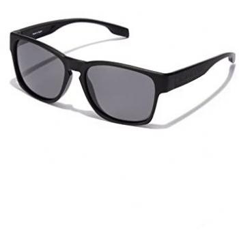 Hawkers Core Raw - Unisex Polarized Grey Square Sunglasses
