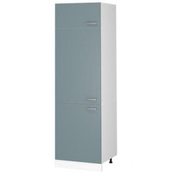 Armario empotrado para frigorífico R-Line, Gris azulado, 60 cm Vicco