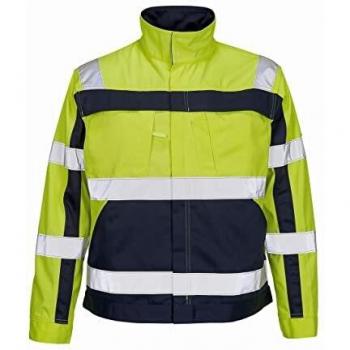 Chaqueta de Seguridad Hi-Vis Mascot Cameta 2XL Amarillo/Navy
