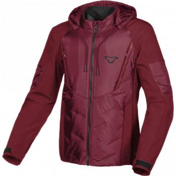 Macna Chaqueta Softshell de Mujer Cocoon Roja - Textil impermeable, diseño femenino, color rojo, talla XL