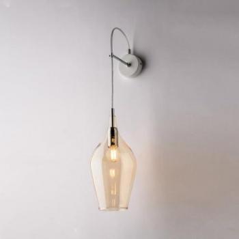 Aplique Contemporáneo Ares Ámbar 1 Luz E14