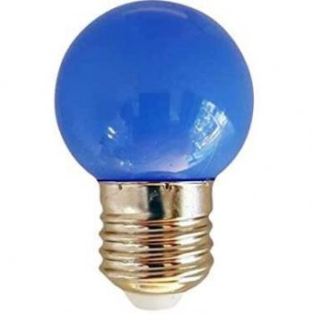 Silver Electronics Bombillas E27, 1 W, Azul