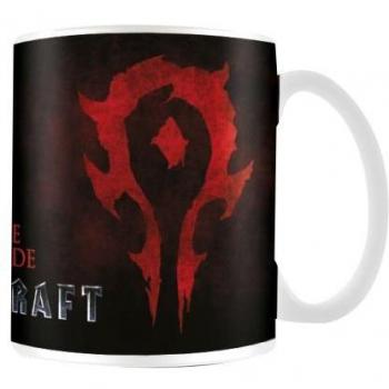 World of Warcraft la Horda taza de cerámica, multicolor