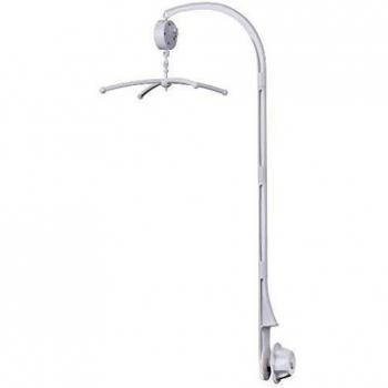 Esonstyle Cuna Móvil Cama de la Campana Soporte del Sostenedor del Brazo + Wind-up / Auto Caja de Música de la Tuerca de Tornillo Rotativo Define la caja Móvil para Bebés y Niños