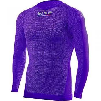 SIX2 Violet-M Camiseta ml Superlight M/L Unisex Adulto, M/L