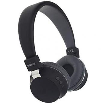 Denver BTH-205 Auriculares Inalámbricos Diadema con Micrófono Bluetooth Negro