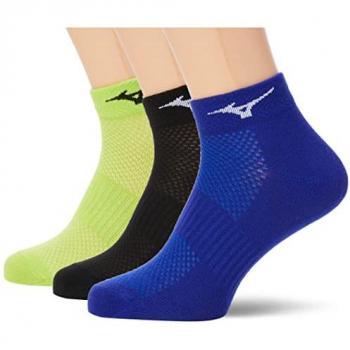 Pack de 3 Calcetines Mizuno Multicolor para Correr Modelo Training Mid