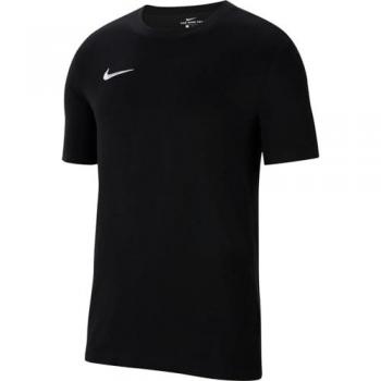 Camiseta Nike Dri-Fit Park 20 de Manga Corta para Hombre, Negra y Blanca, Talla M