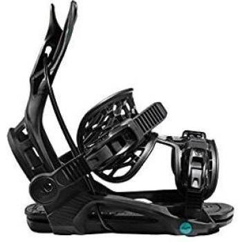 Fijaciones de Snowboard Flow Mayon 2024 color negro