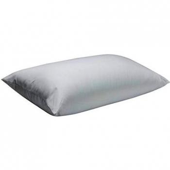 Pikolin Home Almohada de Fibra Antiácaros, Hipoalergénica, Transpirable, Funda Desenfundable, Firmeza Alta, para Dormir de Lado, Varias Medidas