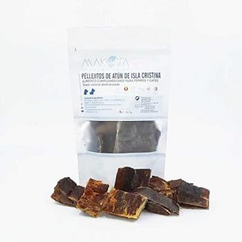 Bocaditos de Atún Deshidratados para Perros y Gatos - Pack 3 Bolsas - Snacks Naturales Ricos en Proteínas y Omega 3