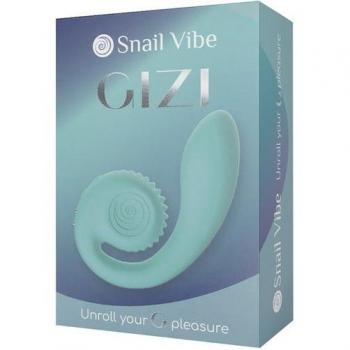 Snail Vibe Gizi Estimulador Dual Turquesa 1ud