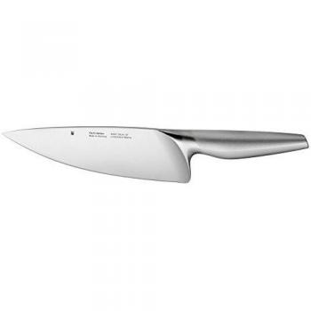 WMF Chef's Edition Cuchillo Cocinero de 32 cm con Hoja Insertada de Acero Templado Completamente Forjado