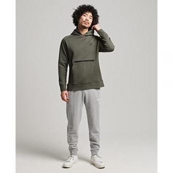 Superdry Sudadera con Capucha Code Tech Verde Caqui XXL